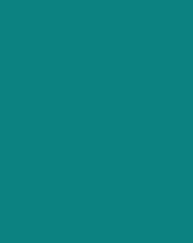 All Teal without Label Notebook - College Ruled - Light Gray Lines - 8.5 x 11 inches - 100 pages front cover