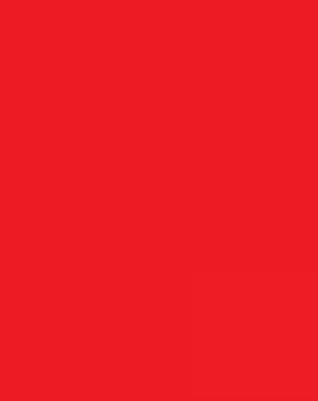 All Red Notebook without Label- College Ruled - Light Gray Lines - 8.5 x 11 inches - 100 pages front cover